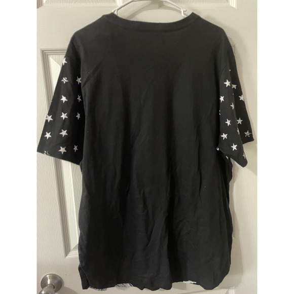 Contender Graphic T-Shirt – Bold All-Over Money & Eagle Print – Size XL - Picture 3 of 7